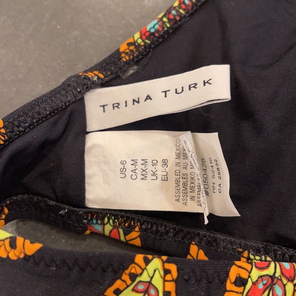 Trina Turk • Moroccan Medallion Bra Top - Picture 3 of 3